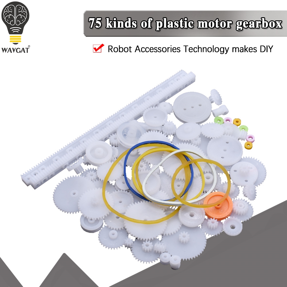 Diy Electronics Rack - Wavgat 75 Stks/partij Plastic Gear,Rack, Katrol,
