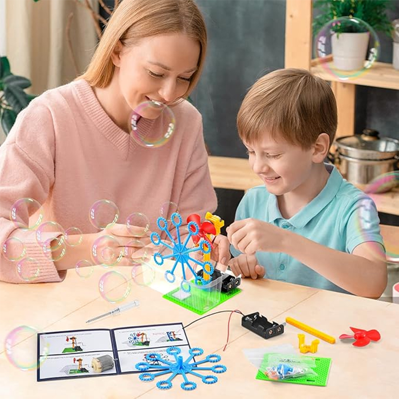 Diy Electronics Kids - 6 Set Robotics Kit Wetenschapsexperimenten DIY-assemblagemodel