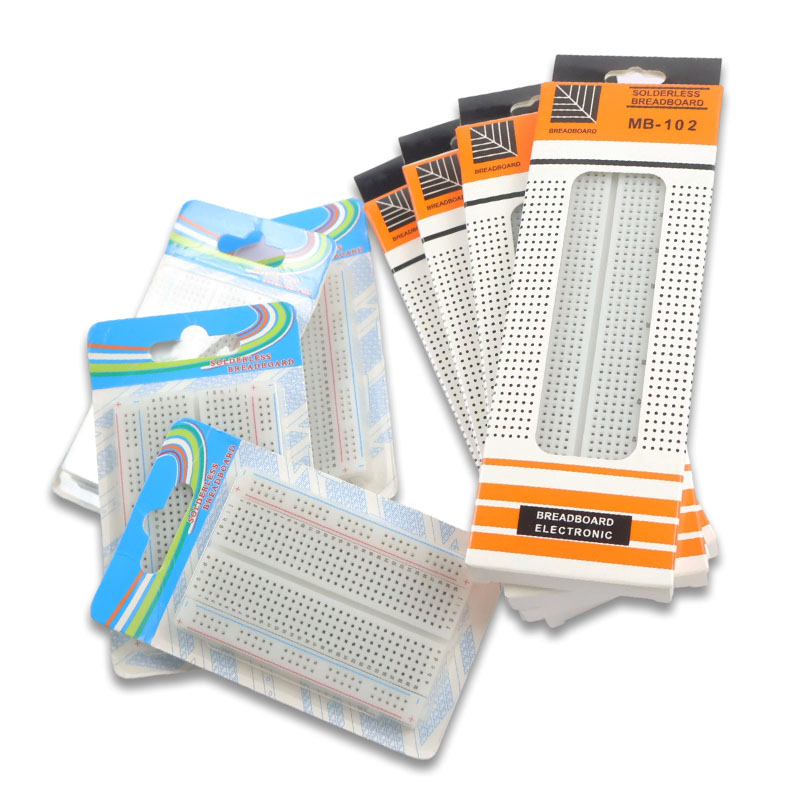 Diy Electronics Breadboard - 4/3/2PCS MB-102 Breadboard 400 830 Punten