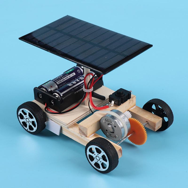 Diy Electronics Kids - Monteer zonne-auto Creatieve uitvindingen Motorvermogen van