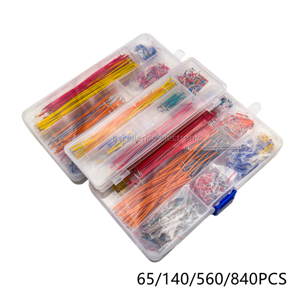 Diy Electronics Breadboard - 65/140/560/840 stks/doos Soldeerloze Broodplank Jumper Draden