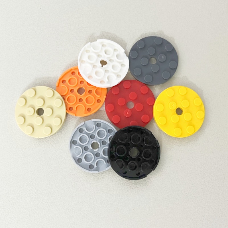 Diy Lego Electronics - Lot 60474 Plaat Rond 4X4 Met