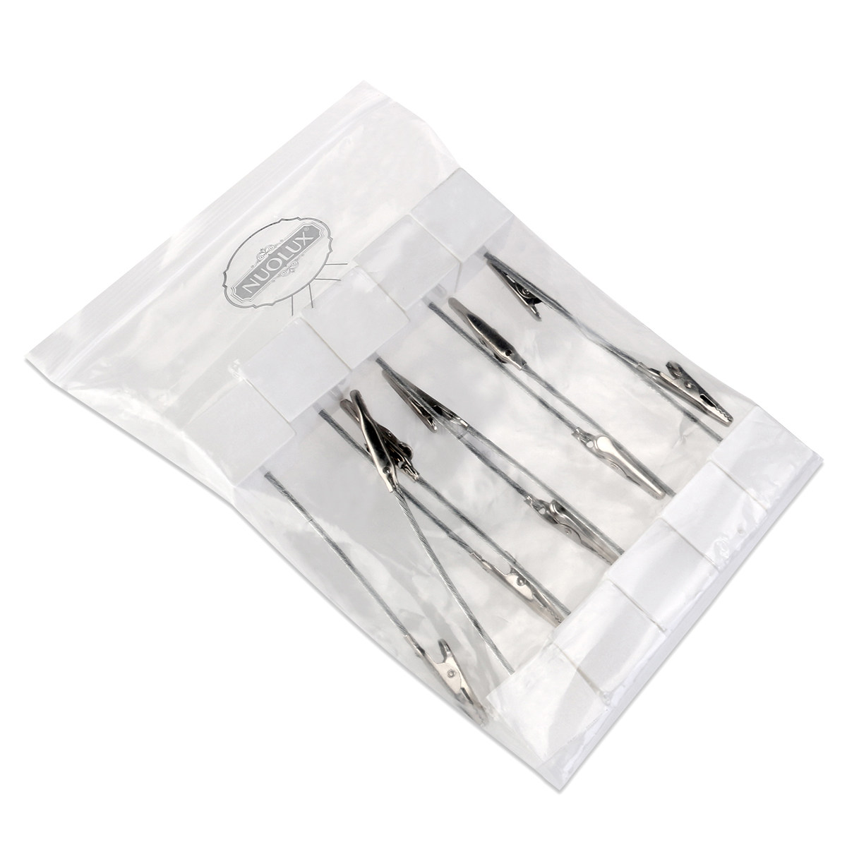 Crocodile Clip Set - 10-delige leuke bureau-memohouder set met kubusvormige