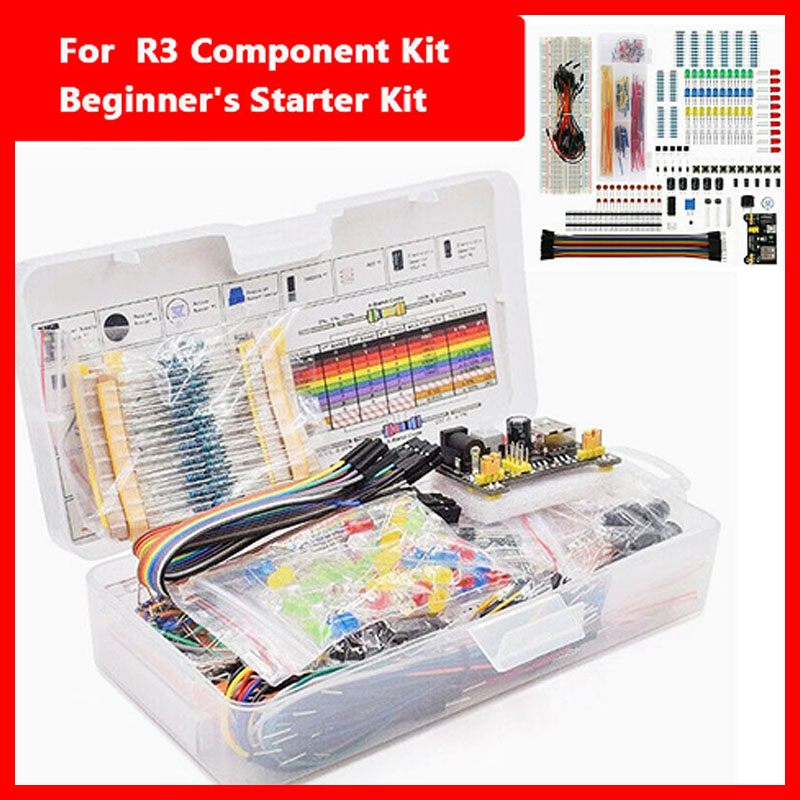 Diy Electronics Breadboard - Breadboard 830-punts DIY Elektronische Componenten Assortiment