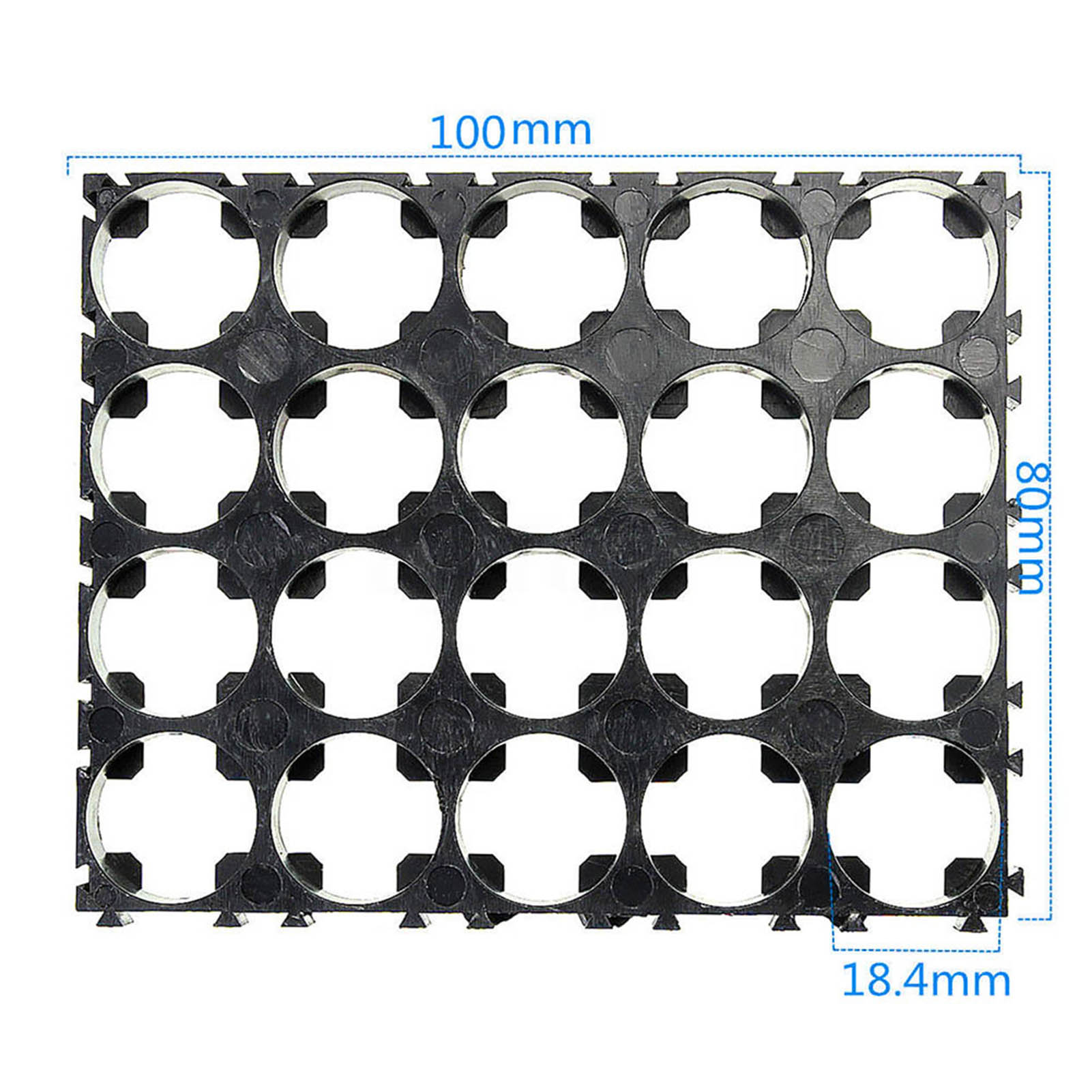 Diy Electronics Rack - Plastic 18650 Batterijhouder voor Elektronische Projecten,