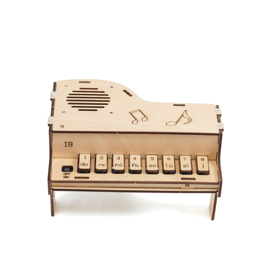 DIY Houten Elektronische Piano - Diy Electronics Kids recensie en prijs