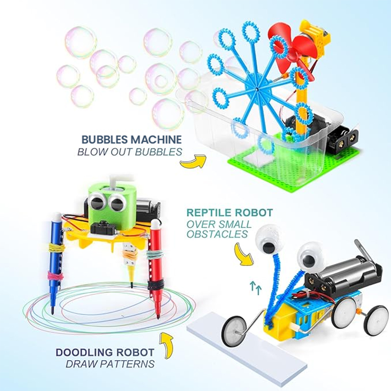 6 Set Robotics Kit Wetenschaps - Diy Electronics Kids recensie en prijs
