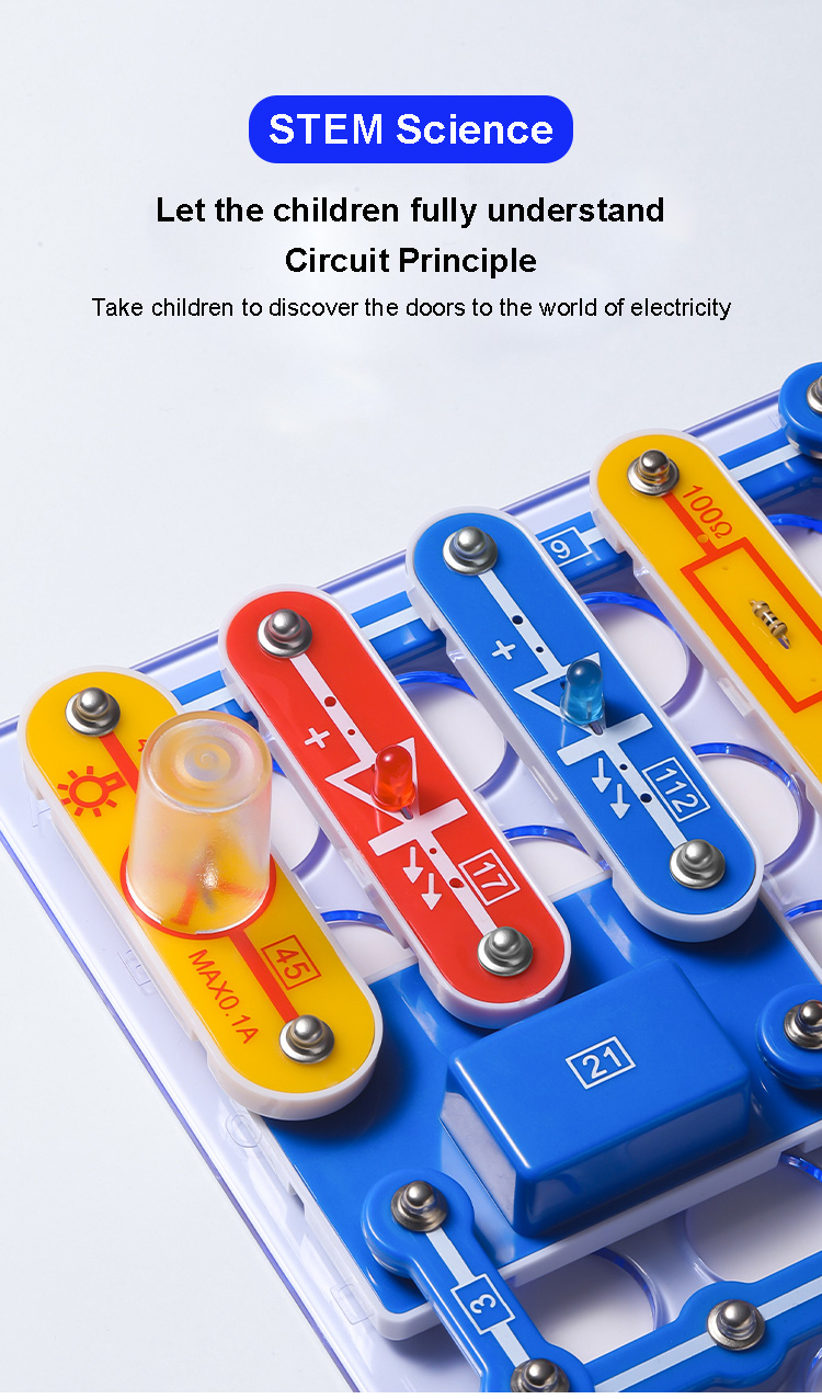Circuit elektronische blokken  - Diy Electronics Kids recensie en prijs