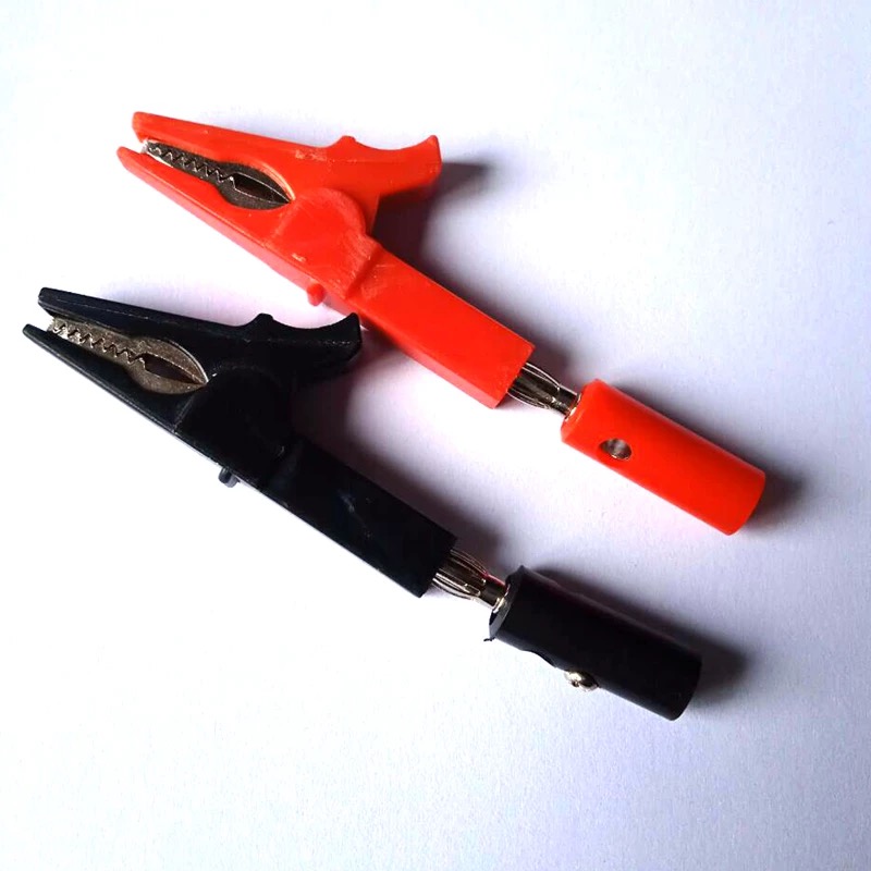 Krokodillenklem met bananenste - Crocodile Clip Set recensie en prijs