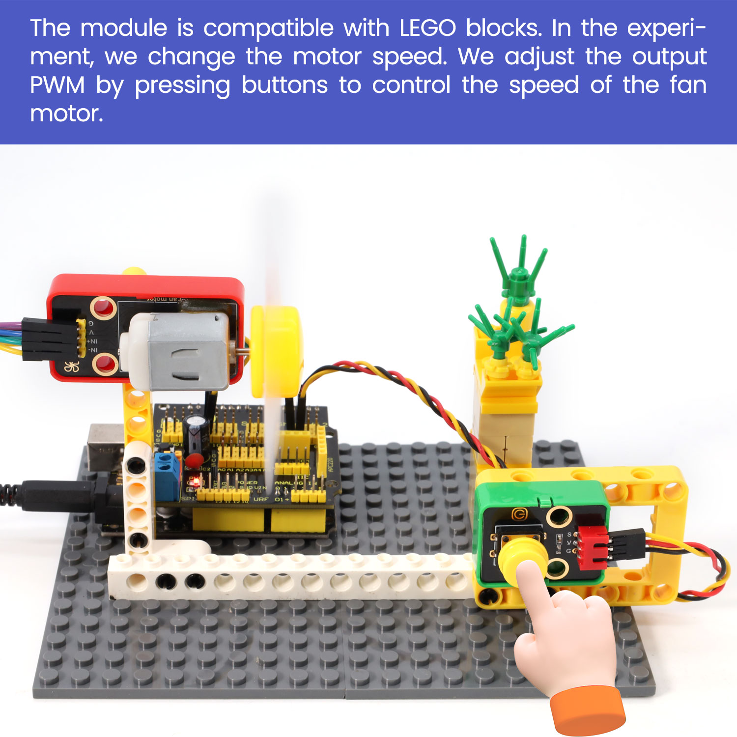 DC 3-6V 130 Motorventilatormod - Diy Lego Electronics recensie en prijs