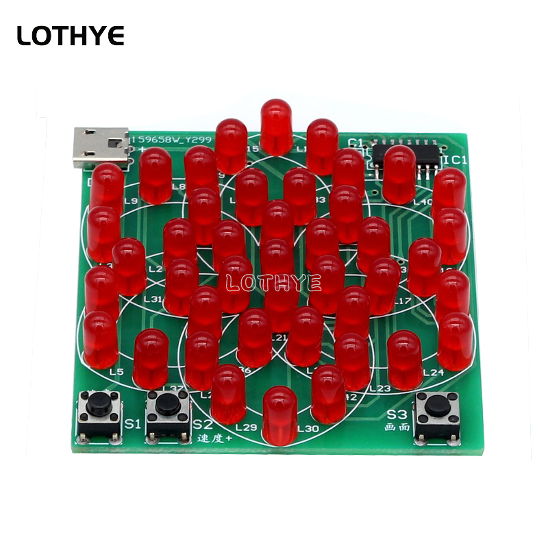43 Led Multi-Stijl Patroon Ele - Diy Electronics Com recensie en prijs