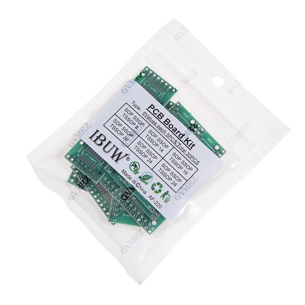 30PCS 6 Waarden SOP SSOP TSSOP - Diy Electronics Com recensie en prijs