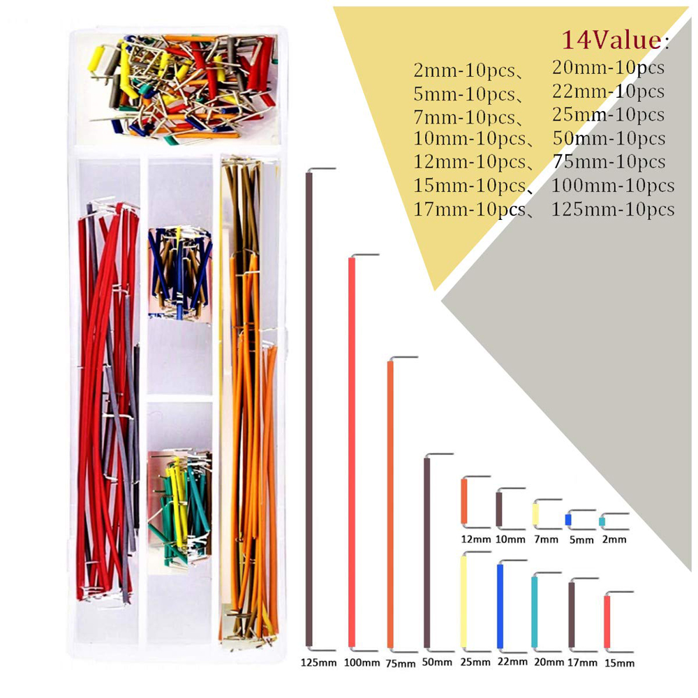 Broodplank Jumper Wire Kit met - Diy Electronics Breadboard recensie en prijs